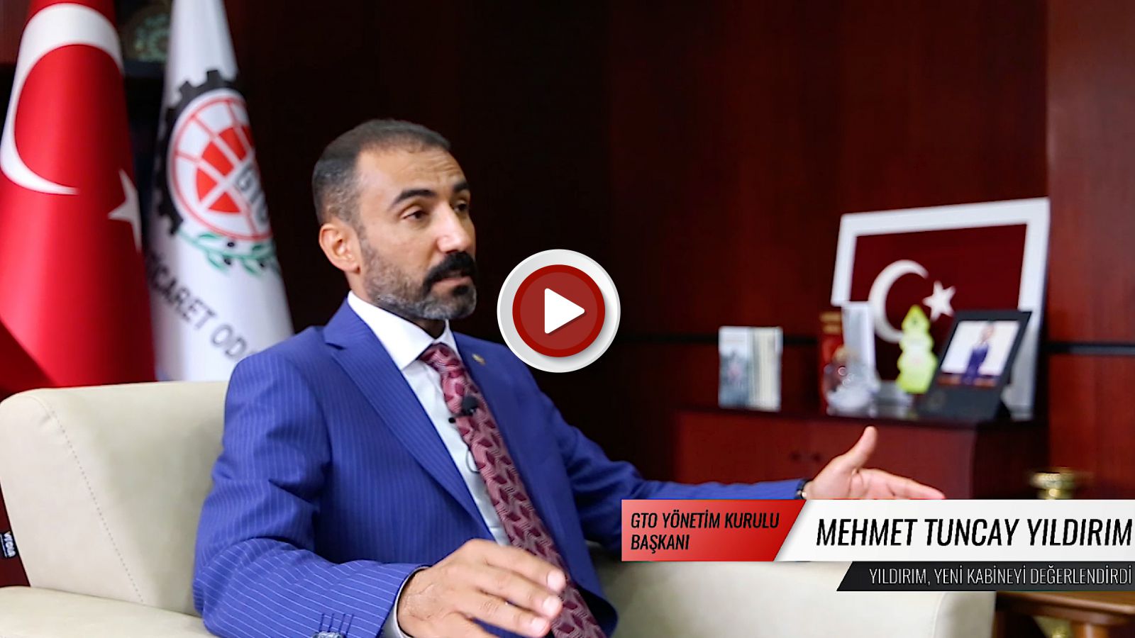 Gaziantep Ticaret Odası (GTO) Yönetim Kurulu Başkanı Tuncay Yıldırım, “GAZİANTEP’İN KALKINMASINDA İHRACAT VAR”