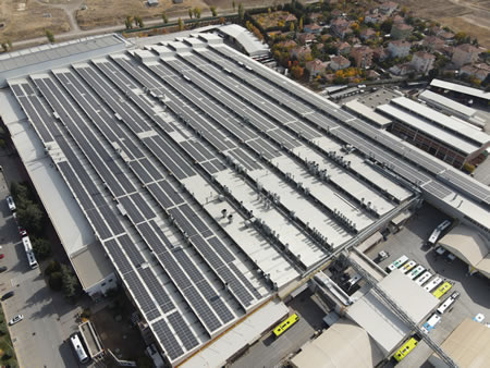 <strong>MAN Türkiye A.Ş., Astronergy güvencesiyle<br>fabrikasında kullandığı elektriğin %45’ini güneşten alacak</strong>